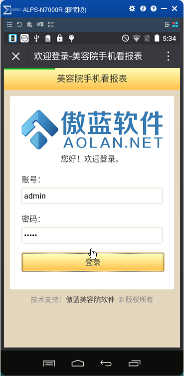 手機(jī)報(bào)表管理